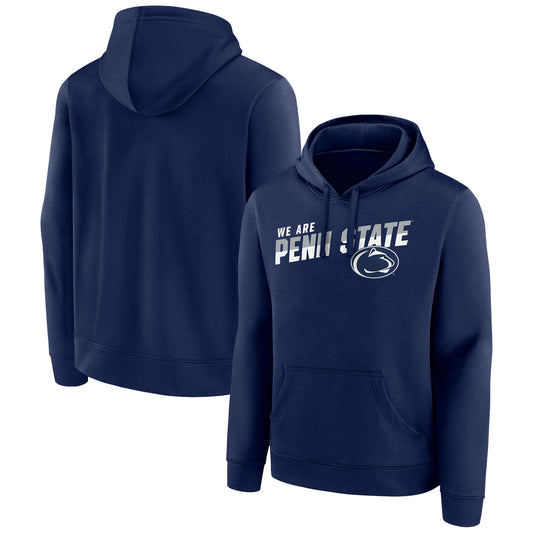 Men's Navy Penn State Nittany Lions Quick Slant Pullover Hoodie