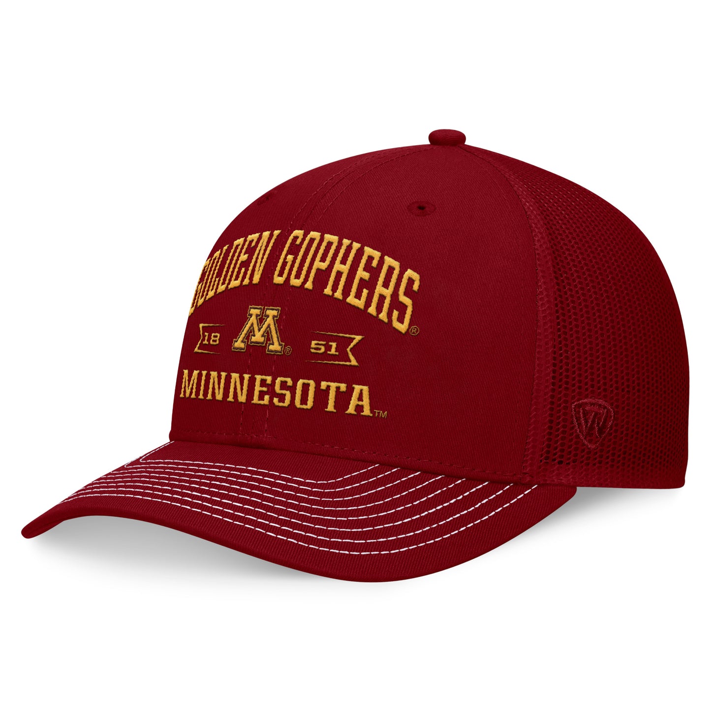 Men's Top of the World Maroon Minnesota Golden Gophers Carson Trucker Adjustable Hat