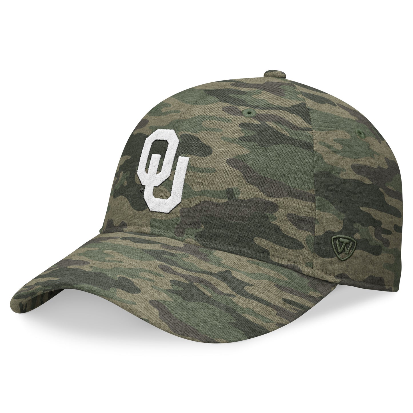 Men's Top of the World Camo Oklahoma Sooners OHT Military Appreciation Hound Adjustable Hat