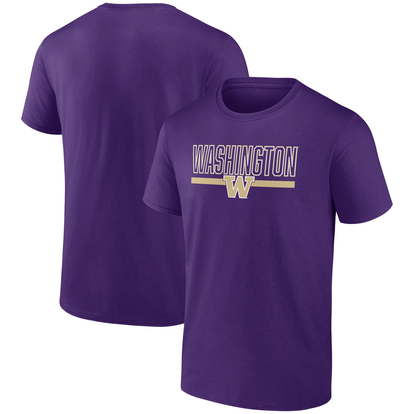 Men's Purple Washington Huskies Classic Inline Team T-Shirt