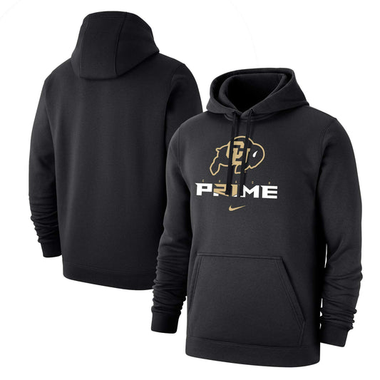 Men's Nike Black Colorado Buffaloes Coach Prime Pullover Hoodie