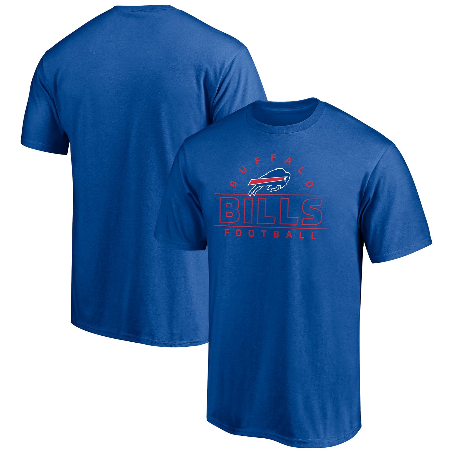 Men's Royal Buffalo Bills Dual Threat T-Shirt