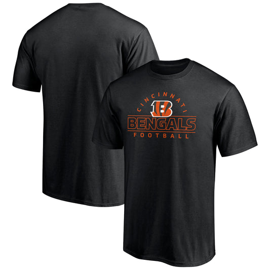 Men's Black Cincinnati Bengals Dual Threat T-Shirt