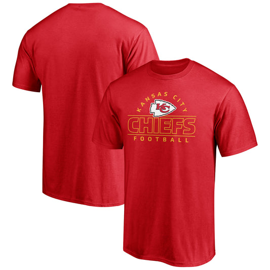 Men's Red Kansas City Chiefs Dual Threat T-Shirt