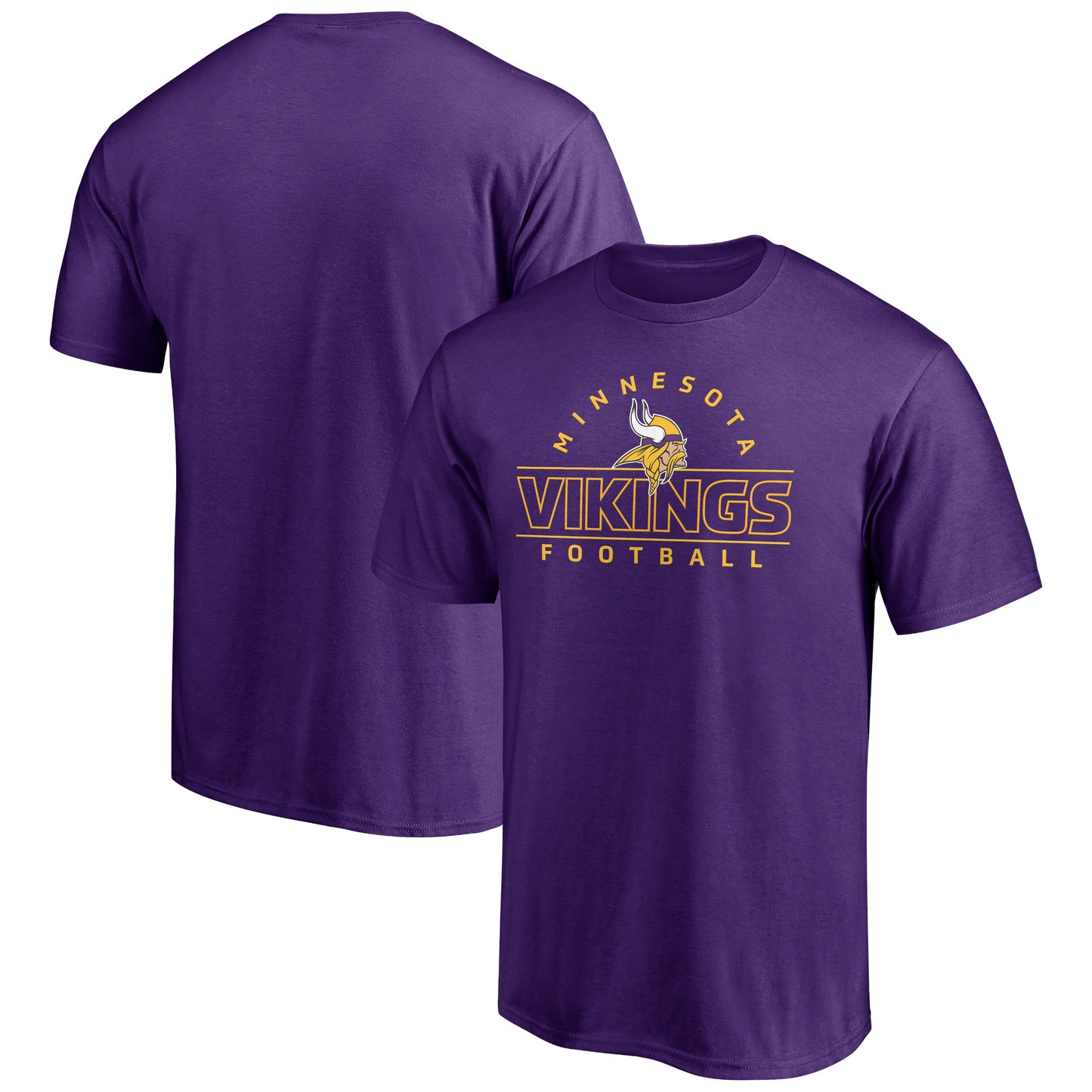 Men's Purple Minnesota Vikings Dual Threat T-Shirt