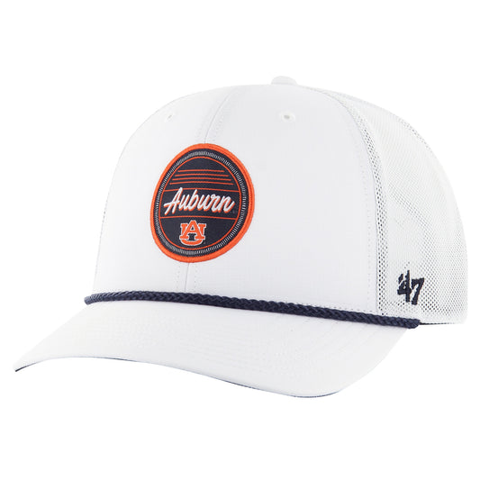 Men's '47 White Auburn Tigers Fairway Trucker Adjustable Hat