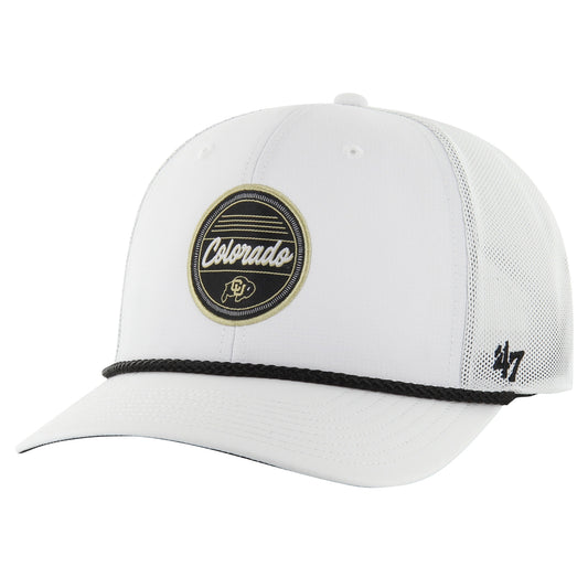 Men's '47 White Colorado Buffaloes Fairway Trucker Adjustable Hat