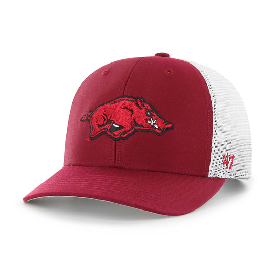 Men's '47 Cardinal Arkansas Razorbacks Trucker Adjustable Hat