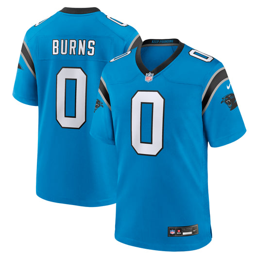 Men's Nike Brian Burns Blue Carolina Panthers Alternate Game Jersey