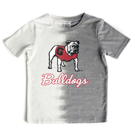 Girls Youth Gameday Couture  Gray Georgia Bulldogs Pacesetter T-Shirt