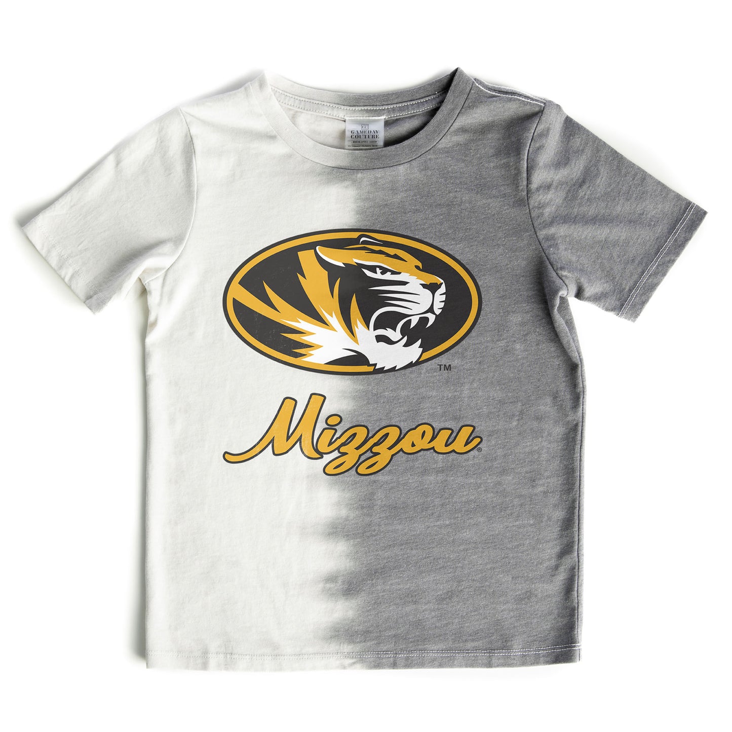 Girls Youth Gameday Couture  Gray Missouri Tigers Pacesetter T-Shirt