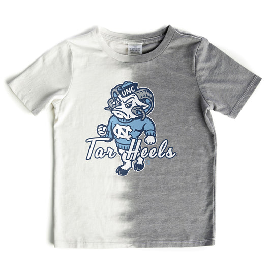 Girls Youth Gameday Couture  Gray North Carolina Tar Heels Pacesetter T-Shirt