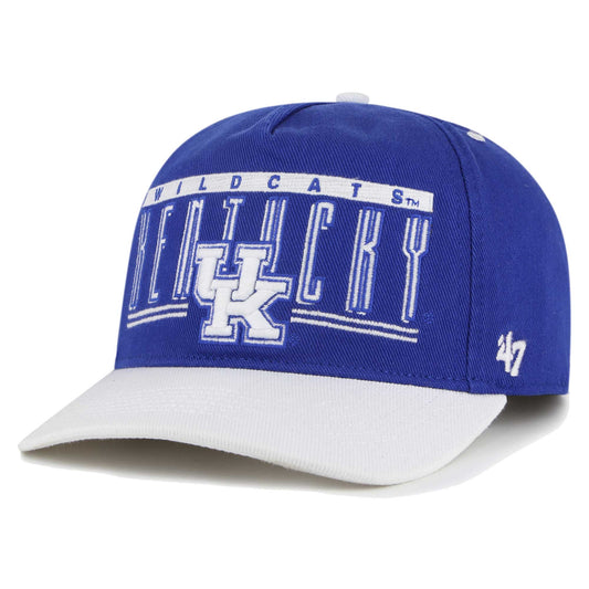 Men's '47 Royal Kentucky Wildcats Double Header Hitch Adjustable Hat