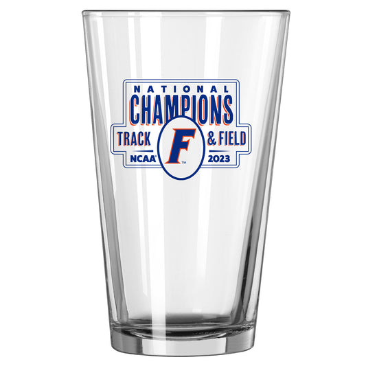 Florida Gators 2023 NCAA Men’s Outdoor Track & Field National Champions 16oz. Pint Glass