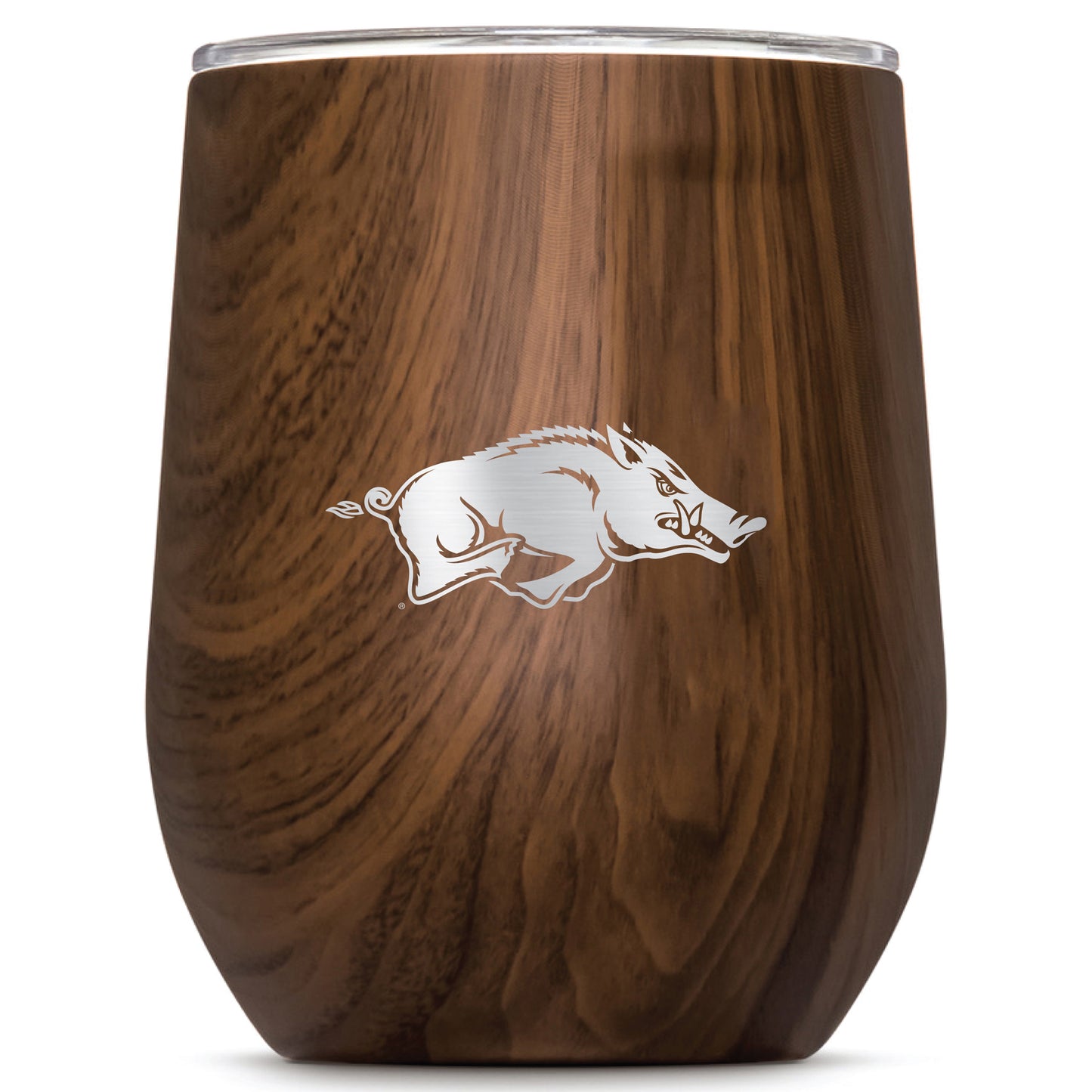 Corkcicle Arkansas Razorbacks 12oz. Stemless Wine Tumbler