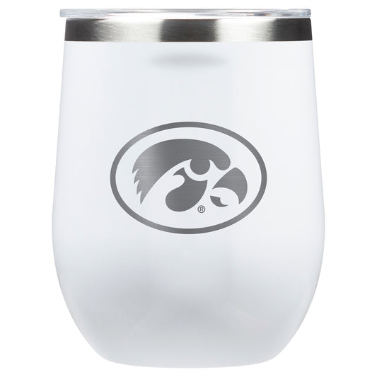 Corkcicle Iowa Hawkeyes 12oz. Stemless Wine Tumbler