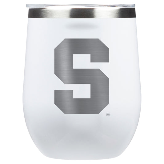 Corkcicle Syracuse Orange 12oz. Stemless Wine Tumbler