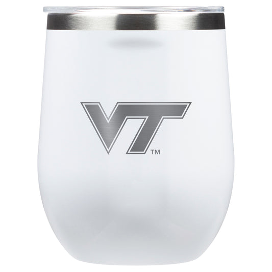 Corkcicle Virginia Tech Hokies 12oz. Stemless Wine Tumbler