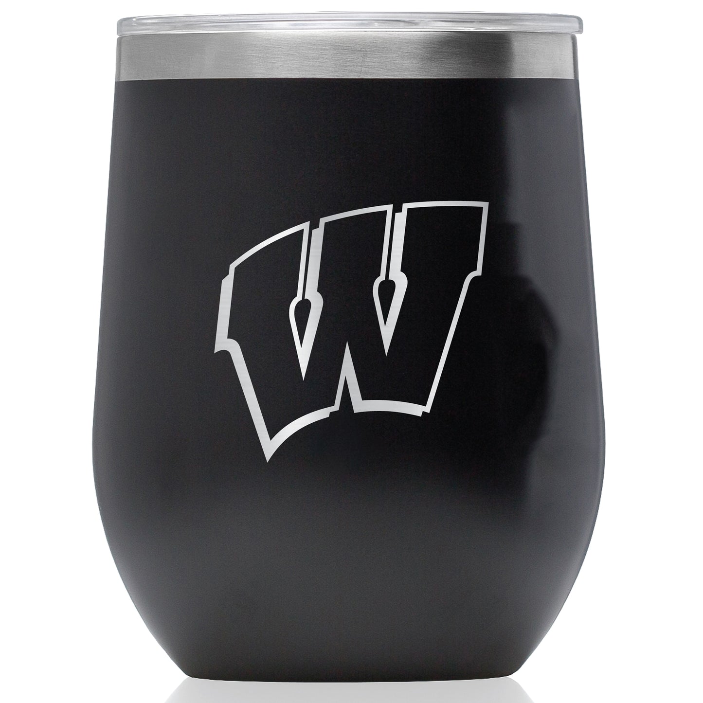 Corkcicle Wisconsin Badgers 12oz. Stemless Wine Tumbler