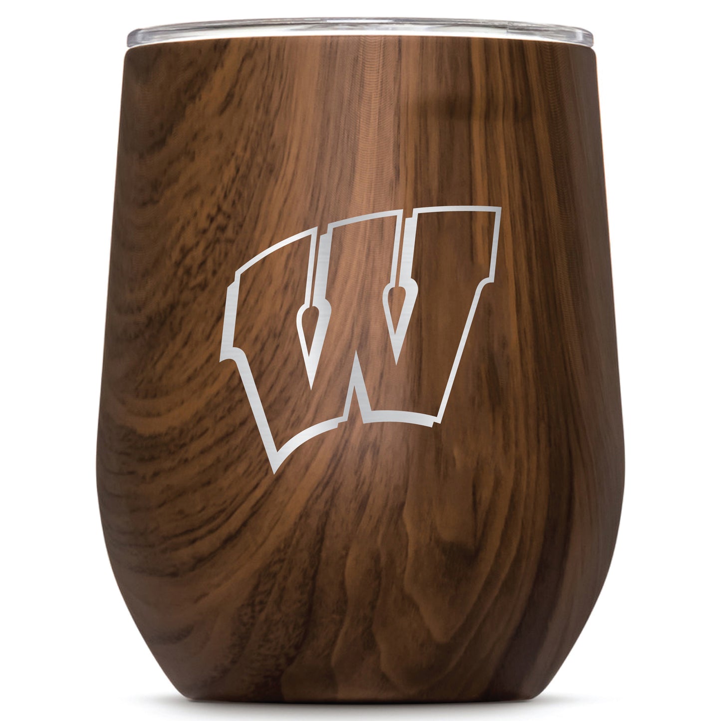 Corkcicle Wisconsin Badgers 12oz. Stemless Wine Tumbler