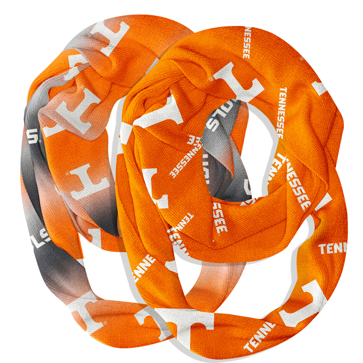 Vive La Fete  Tennessee Volunteers Two-Piece Infinity Scarves Set