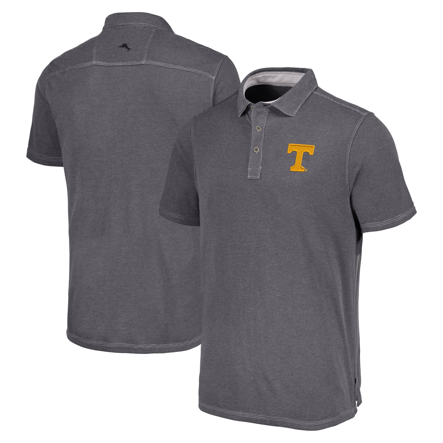 Men's Tommy Bahama Charcoal Tennessee Volunteers Paradiso Cove Polo