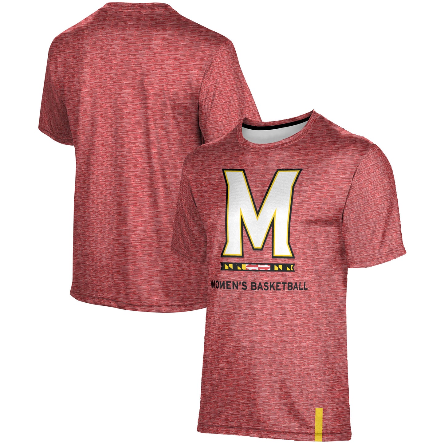 Men's ProSphere  Red Maryland Terrapins Women's Basketball Logo T-Shirt