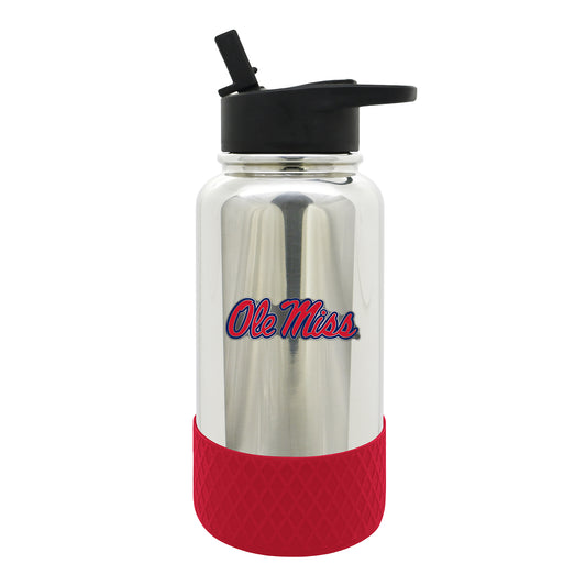 Ole Miss Rebels 32oz. Team Color Chrome Hydration Bottle