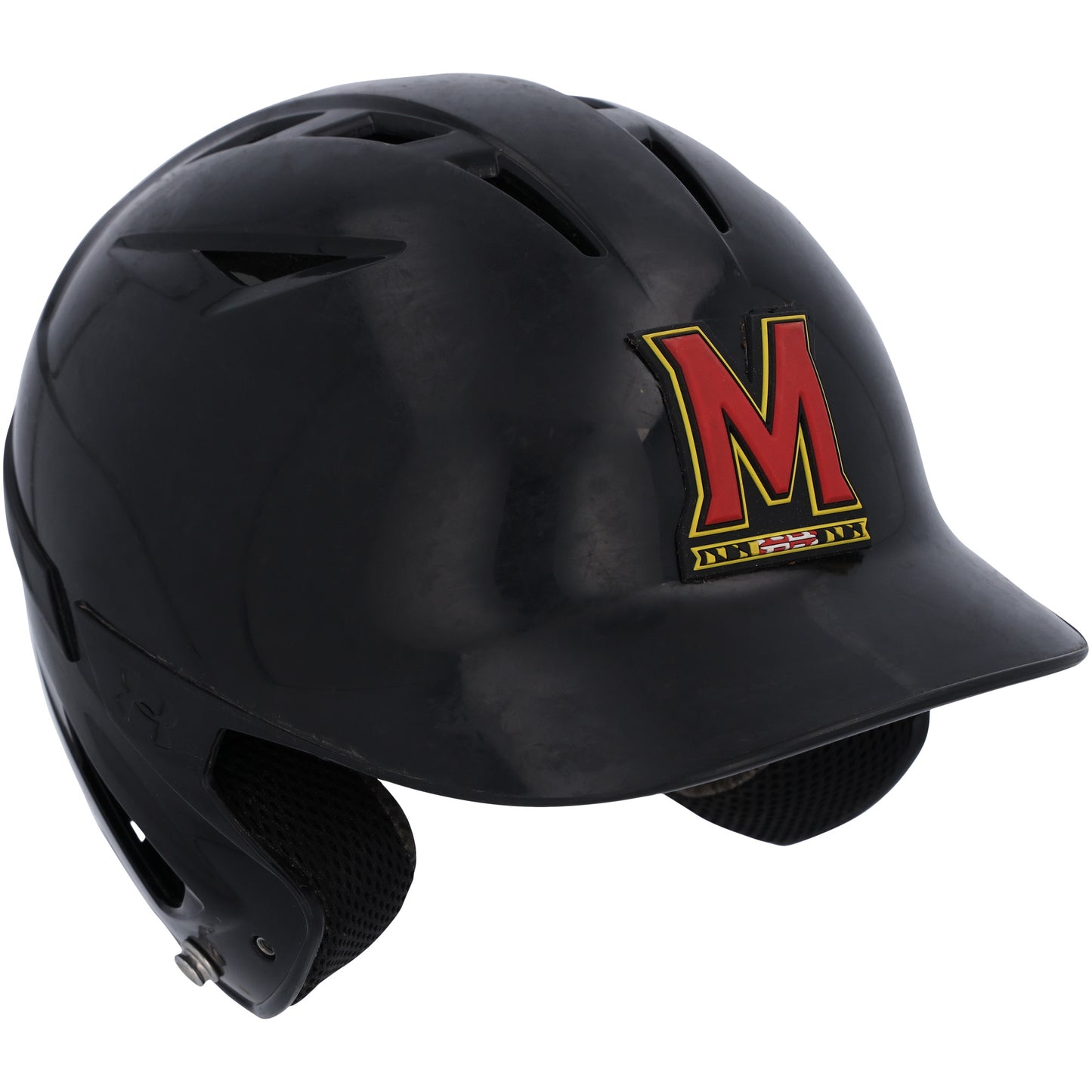 Maryland Terrapins Team-Issued Black Batting Helmet from the Baseball Program - WN55911089