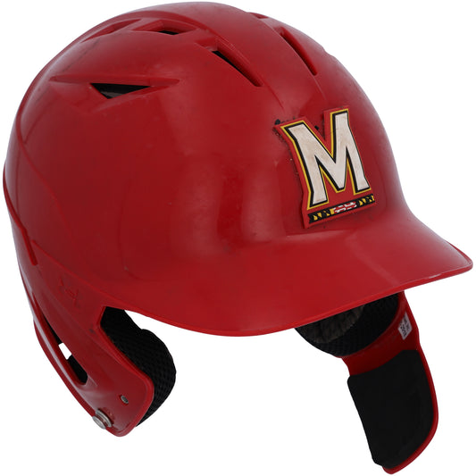 Maryland Terrapins Team-Issued Red Batting Helmet from the Baseball Program - WN55911103