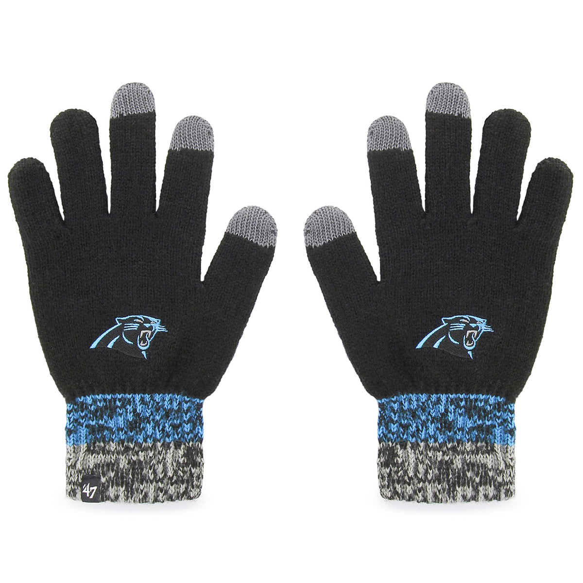 Men's '47 Carolina Panthers Static Gloves