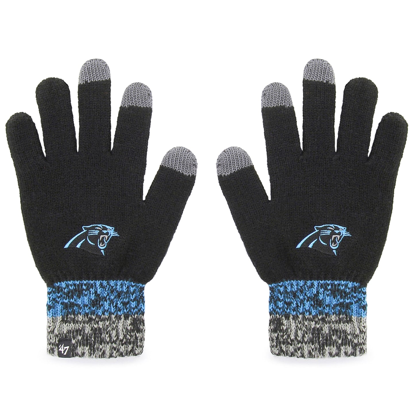 Men's '47 Carolina Panthers Static Gloves