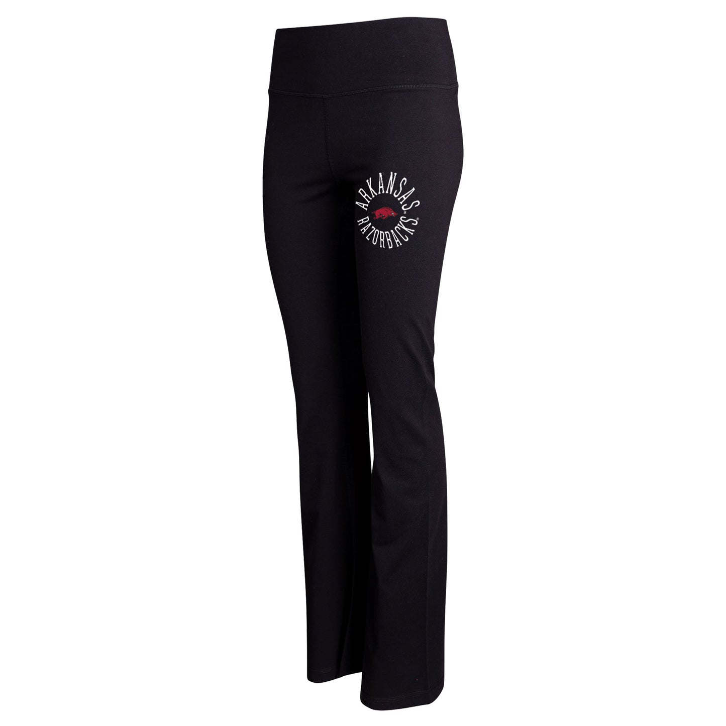 Women's Concepts Sport Black Arkansas Razorbacks Enclave Tri-Blend Flared Leggings