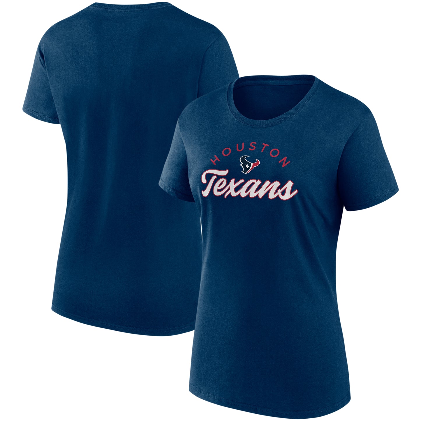 Women's Fanatics Navy Houston Texans Primary Component T-Shirt