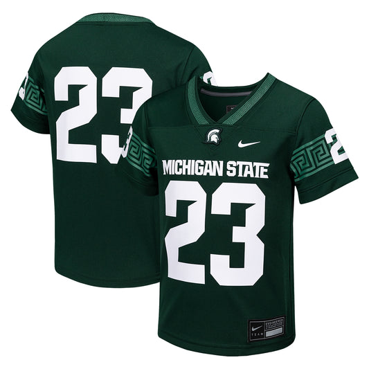 Youth Nike #23 Green Michigan State Spartans Untouchable Replica Game Jersey