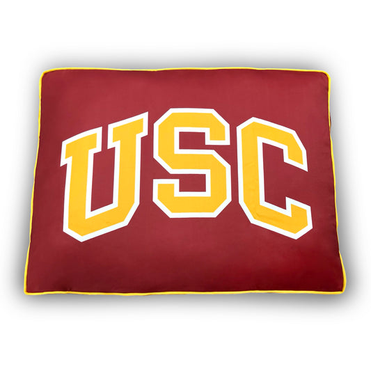 USC Trojans 34" x 42" Pillow Top Pet Bed