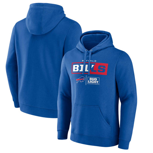 Men's Royal Buffalo Bills NFL x Bud Light Pullover Hoodie