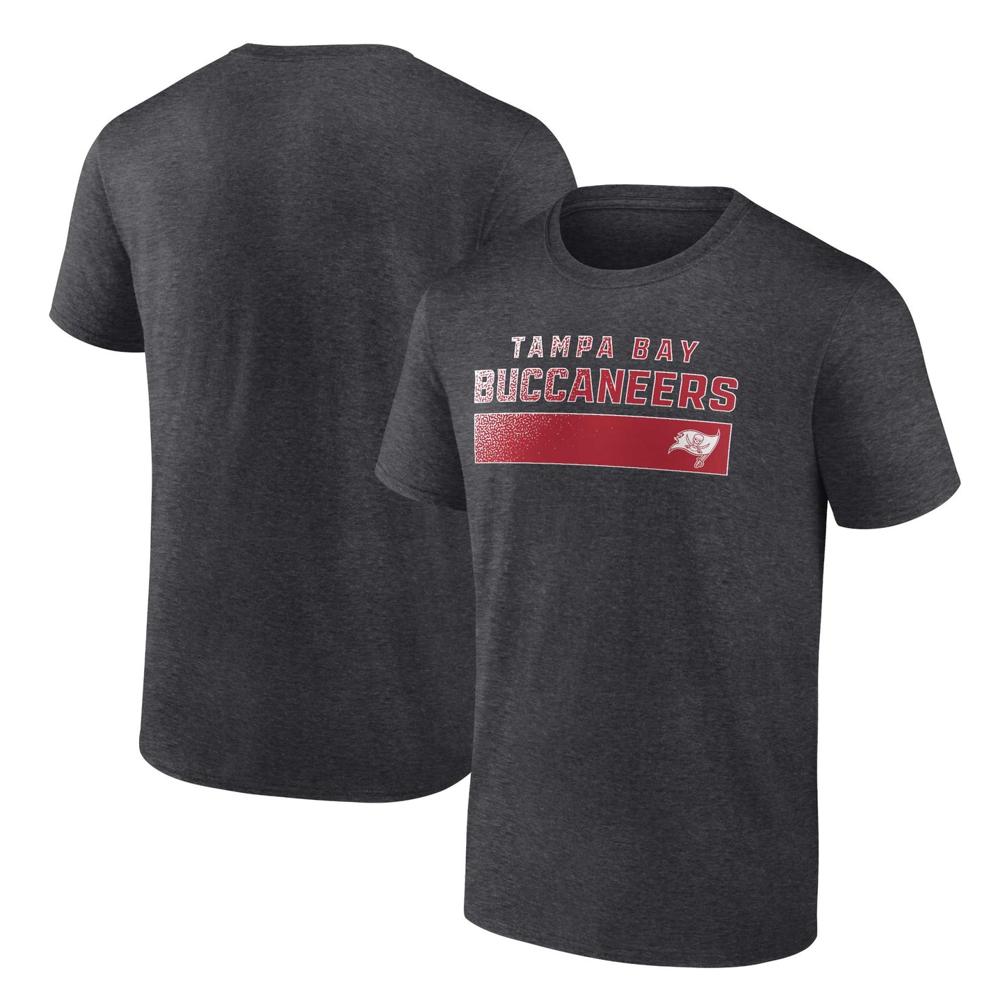 Men's Fanatics  Charcoal Tampa Bay Buccaneers T-Shirt