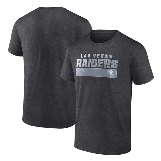 Men's Fanatics  Charcoal Las Vegas Raiders T-Shirt