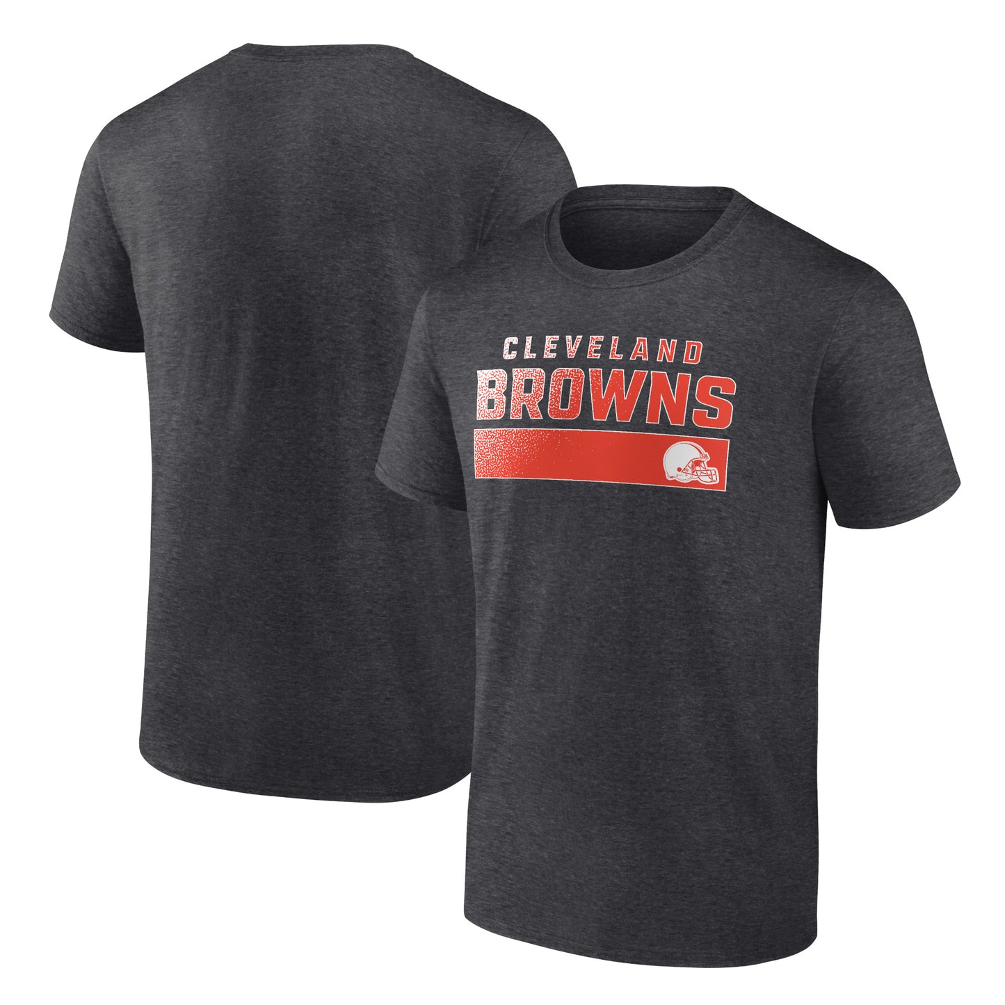 Men's Fanatics  Charcoal Cleveland Browns T-Shirt