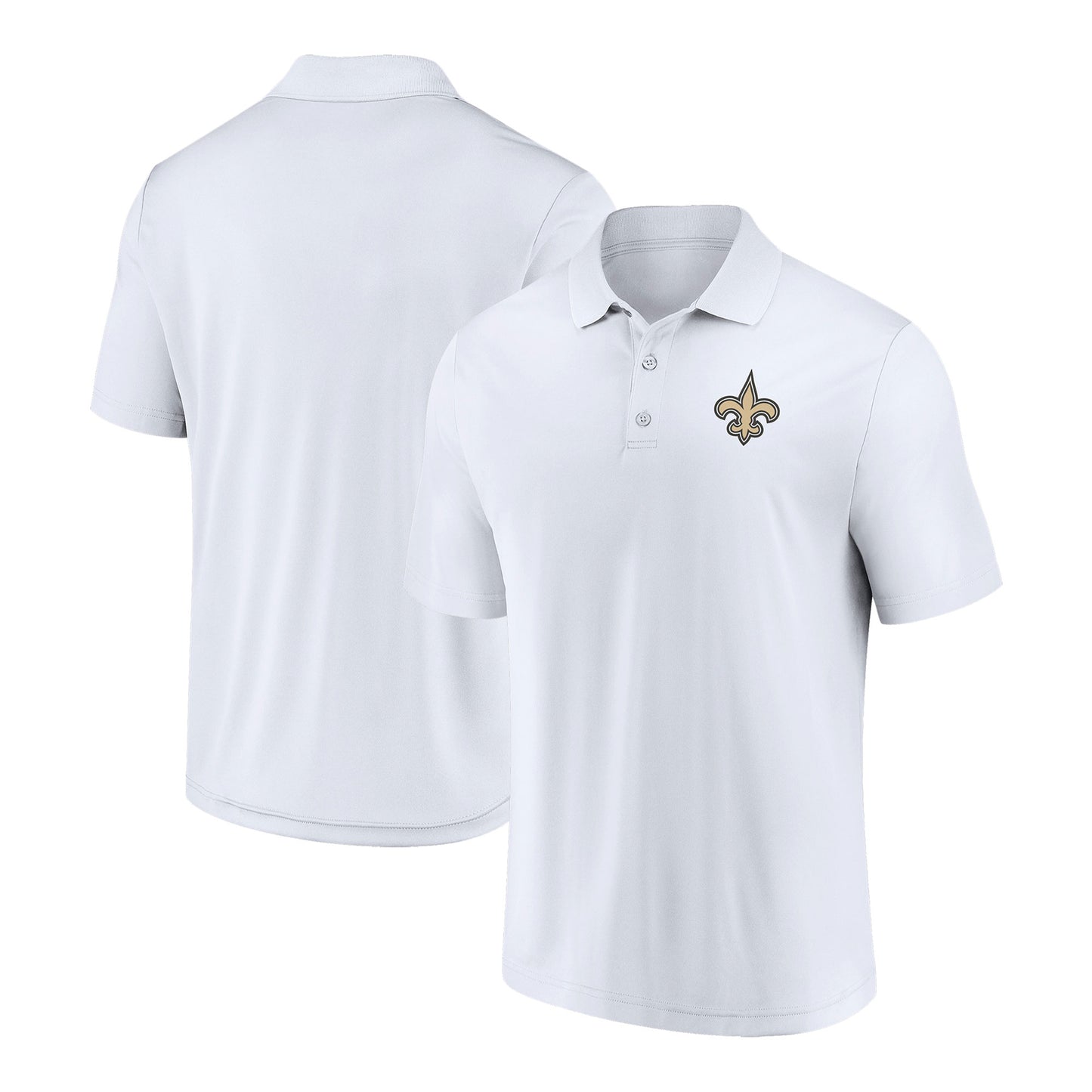 Men's Fanatics White New Orleans Saints Component Polo