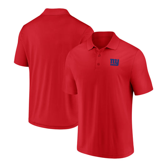 Men's Fanatics Red New York Giants Component Polo