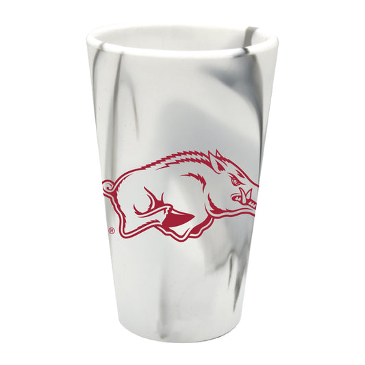 WinCraft Arkansas Razorbacks 16oz. Fashion Silicone Pint Glass