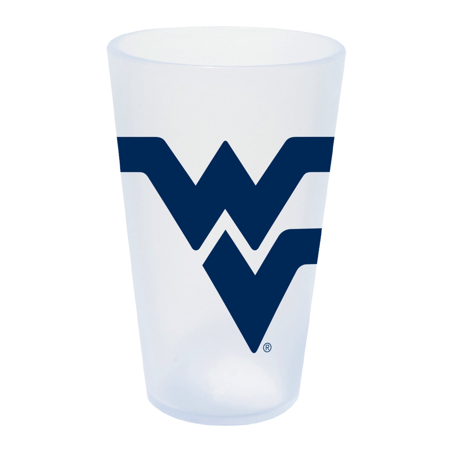 WinCraft West Virginia Mountaineers 16oz. Icicle Silicone Pint Glass