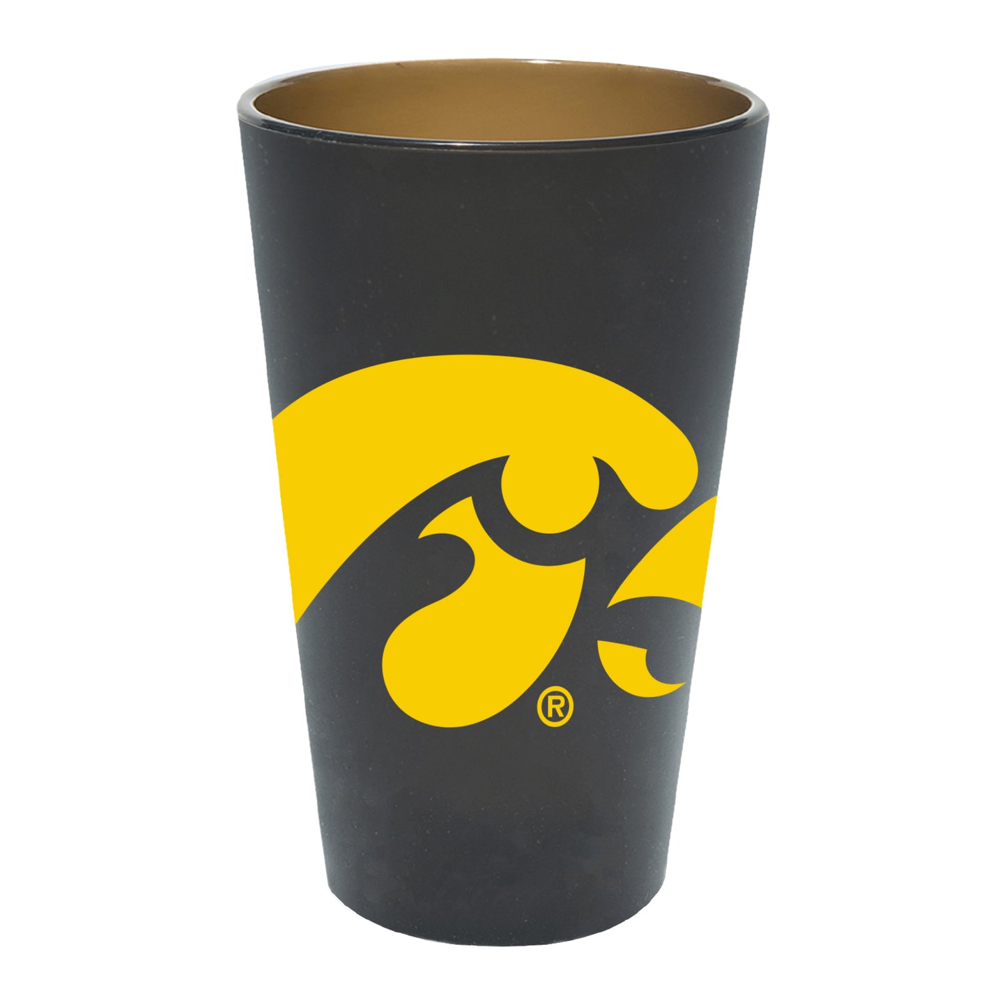 WinCraft Iowa Hawkeyes 16oz. Team Color Silicone Pint Glass