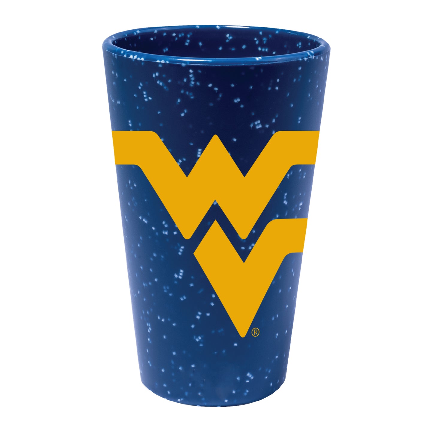 WinCraft West Virginia Mountaineers 16oz. Team Color Silicone Pint Glass