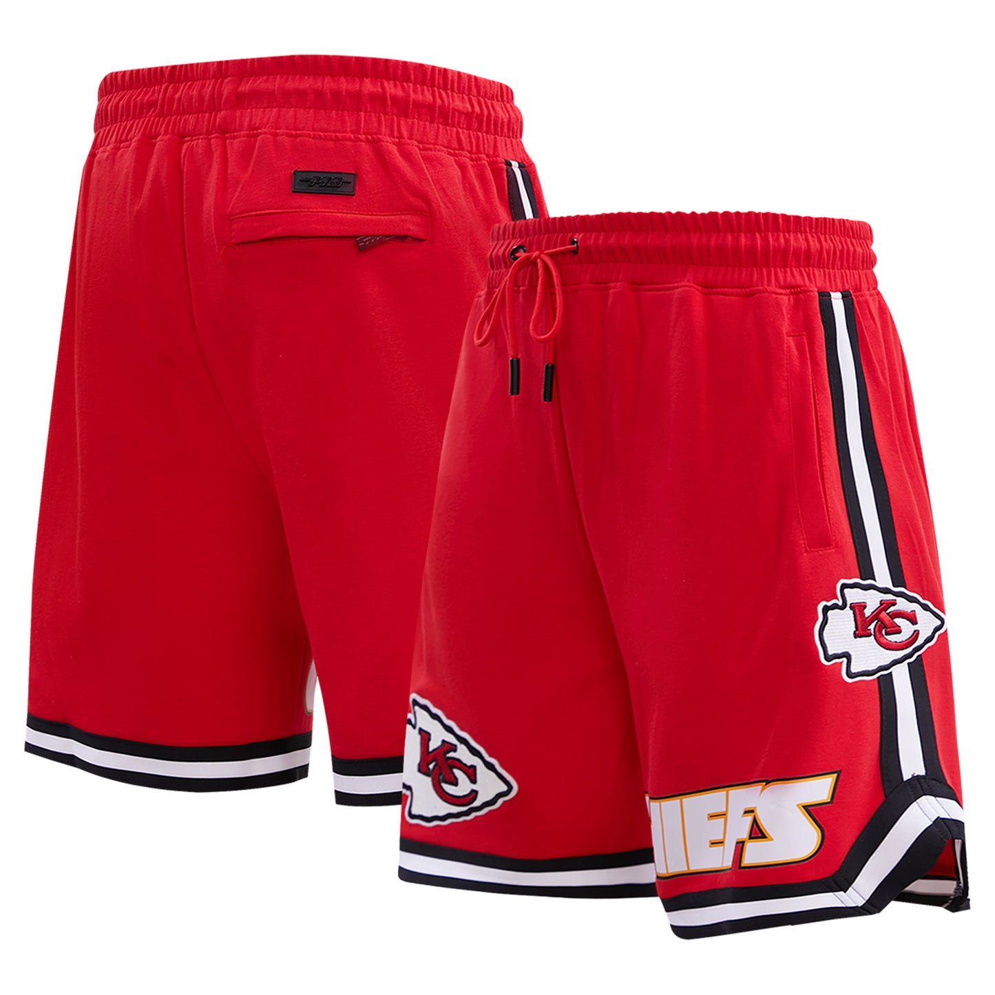 Men's Pro Standard Red Kansas City Chiefs Classic Chenille Shorts