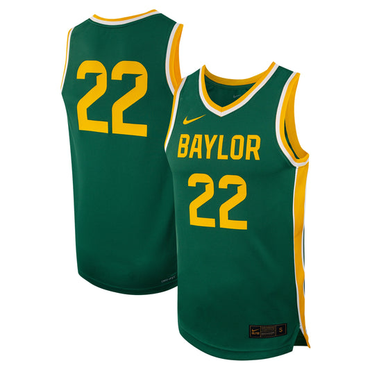 Unisex Nike #24 Green Baylor Bears Team Replica Basketball Jersey