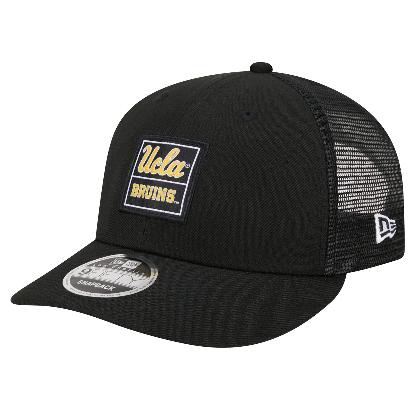 Men's New Era Black UCLA Bruins Labeled 9FIFTY Snapback Hat