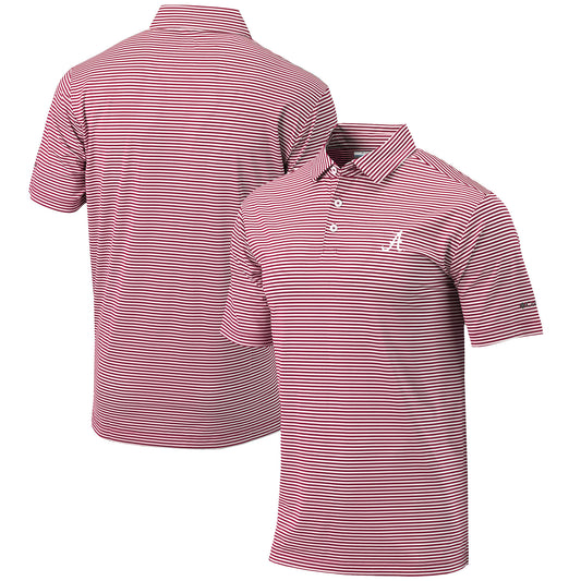 Men's Columbia  Crimson Alabama Crimson Tide Omni-Wick Club Invite Polo